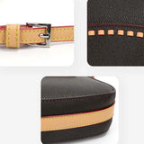 Vintage Panelled Shoulder Bag Women Cross-body Saddle Bag French Style Handbag