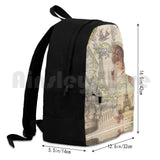 Vintage Paris Eiffel Collage Outdoor Hiking Backpack