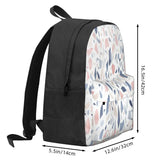 Pastel Pink Beige Backpack Men Women Schoolbag Child School Backpack