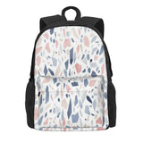 Pastel Pink Beige Backpack Men Women Schoolbag Child School Backpack