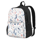 Pastel Pink Beige Backpack Men Women Schoolbag Child School Backpack