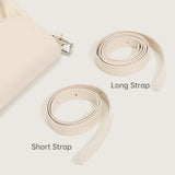 Vintage Pleated Shoulder Bags Women PU Leather Bolsa OL