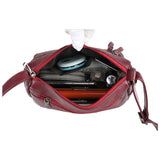 Vintage PU Leather Shoulder Small Crossbody Bags for Women Casual Purses