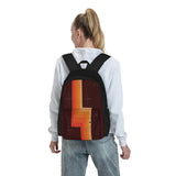 Vintage Retro Stripes Backpacks Men's Backpacks Bags For Women