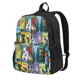 Vintage Ride Posters 1 Backpacks Men's Bags For Women