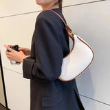 Vintage Saddle Shaped Underarm Shoulder Bags For Women