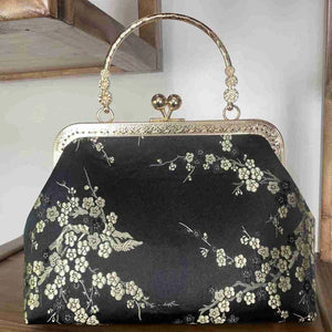 Vintage Shell Lock Flowers Style Women Shoulder Crossbody Bags Chain Lady