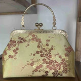 Vintage Shell Lock Flowers Style Women Shoulder Crossbody Bags Chain Lady