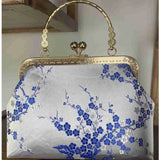 Vintage Shell Lock Flowers Style Women Shoulder Crossbody Bags Chain Lady