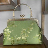 Vintage Shell Lock Flowers Style Women Shoulder Crossbody Bags Chain Lady