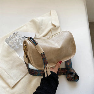 Vintage Shoulder Bag Female PU Leather Crossbody Bag