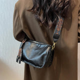 Vintage Shoulder Bag Female PU Leather Crossbody Bag