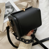 Vintage Shoulder Bag Chain Women Handbag Square Tote bag