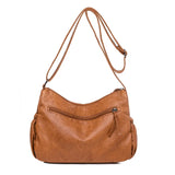 Vintage Shoulder Bag Women Bag High Pu Leather Messenger Bag