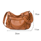 Vintage Shoulder Bag Women Bag High Pu Leather Messenger Bag