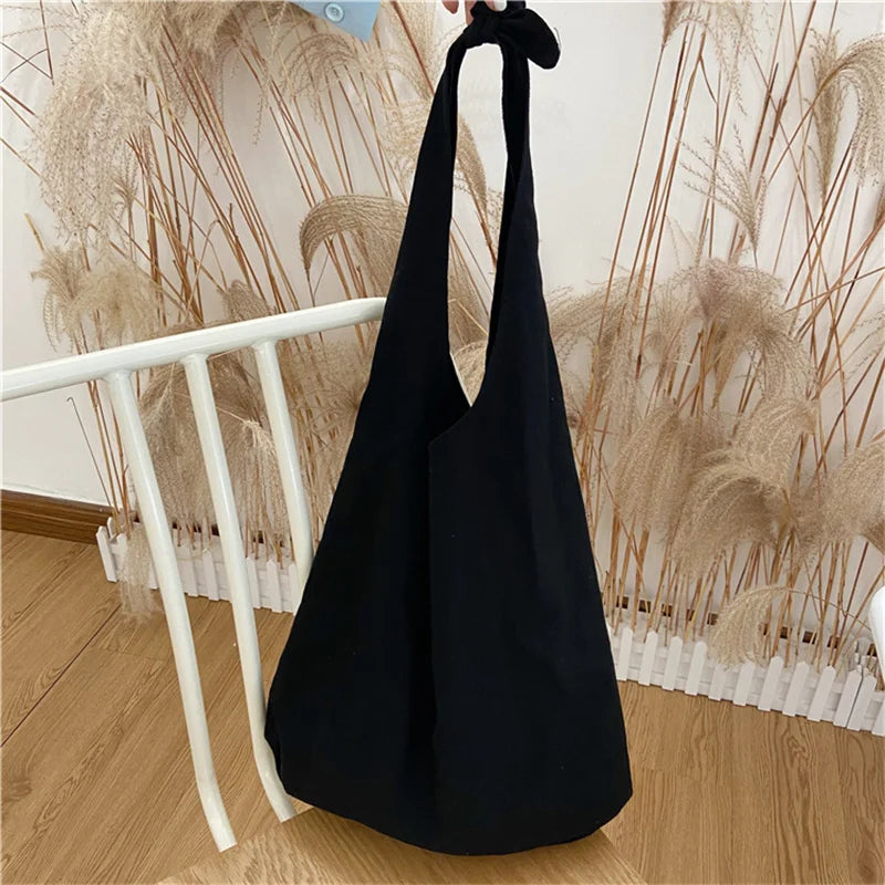 Vintage Shoulder Bag Solid Purse Casual Canvas Messenger Handbag