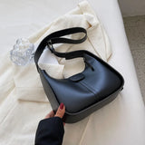 Vintage Shoulder Crossbody Bags PU Leather Women's Handbag Clutch Brown Purses