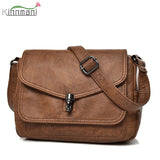 Vintage Leather Crossbody Bag for Women Small Tote Bag bolsos