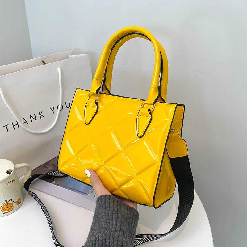 Vintage Small Tote Bag PU Leather Crossbody Sling Bags Short Handle