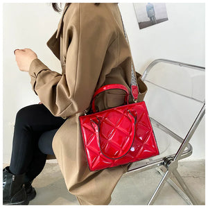 Vintage Small Tote Bag PU Leather Crossbody Sling Bags Short Handle