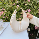 Vintage Shoulder Bags High Leather Clutches Lady Purse