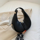 Vintage Shoulder Bags High Leather Clutches Lady Purse