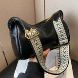Vintage Single Shoulder Crossbody Bag Soft PU Handbag