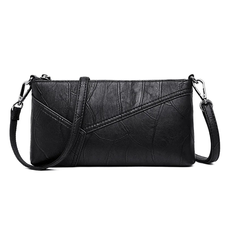 Vintage Small Brown Pu Leather Women Shoulder Bag Mini Crossbody Bags