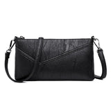 Vintage Small Brown Pu Leather Women Shoulder Bag Mini Crossbody Bags