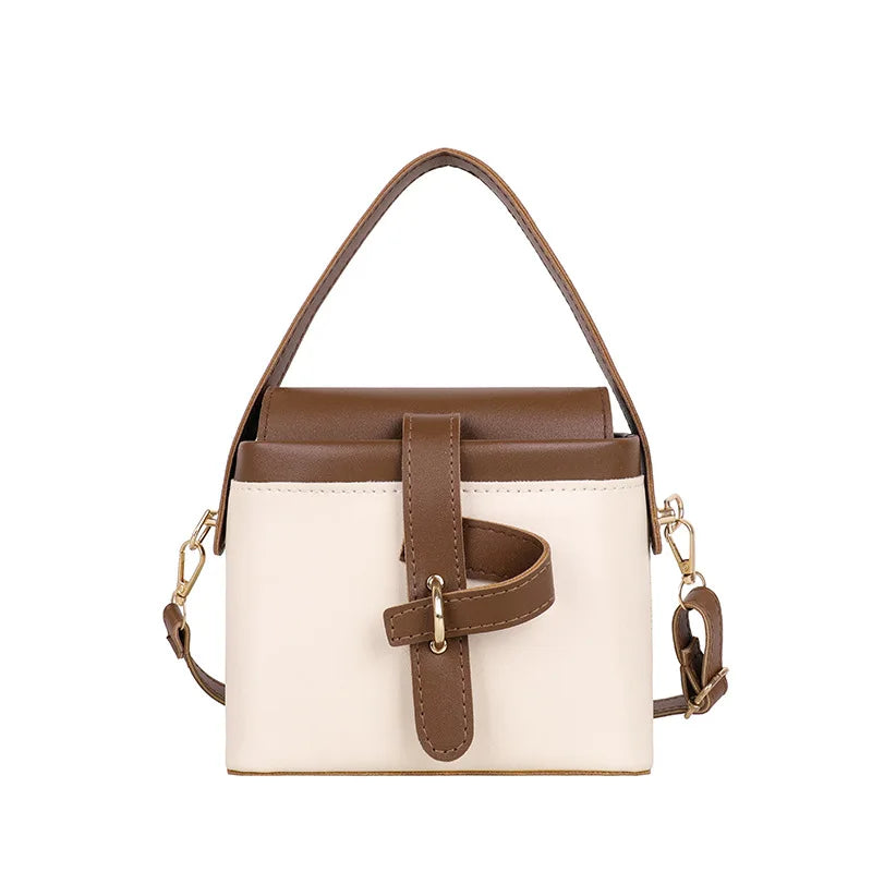 Vintage Small Doctor Bag Crossbody Handbag for Women