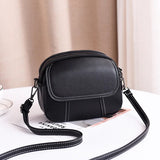 Vintage Small Mini Flap Bag PU Leather Women Shoulder Bag Female Purse Handbags