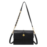 Vintage Small Leather Crossbody Bags Women's Chain Handbag