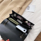 Vintage Small Rivet Flap Chain Shoulder Messenger Crossbody Bags Women Handbags