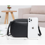 Vintage Small Shoulder Bag Women PU Leather Crossbody Bag