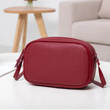 Vintage Small Shoulder Bag Women PU Leather Crossbody Bag