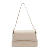 Vintage Small Square Bag Solid Crossbody Bags For Women