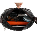 Vintage Small Square Bag Women PU Leather Shoulder Bag Multifunction Crossbody B