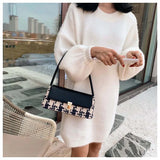 Vintage Small Square Bags Women Shoulder Bag Female Handbags Purse