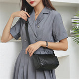 Vintage Soft Leather Women Shoulder Bags Small Messenger Bag