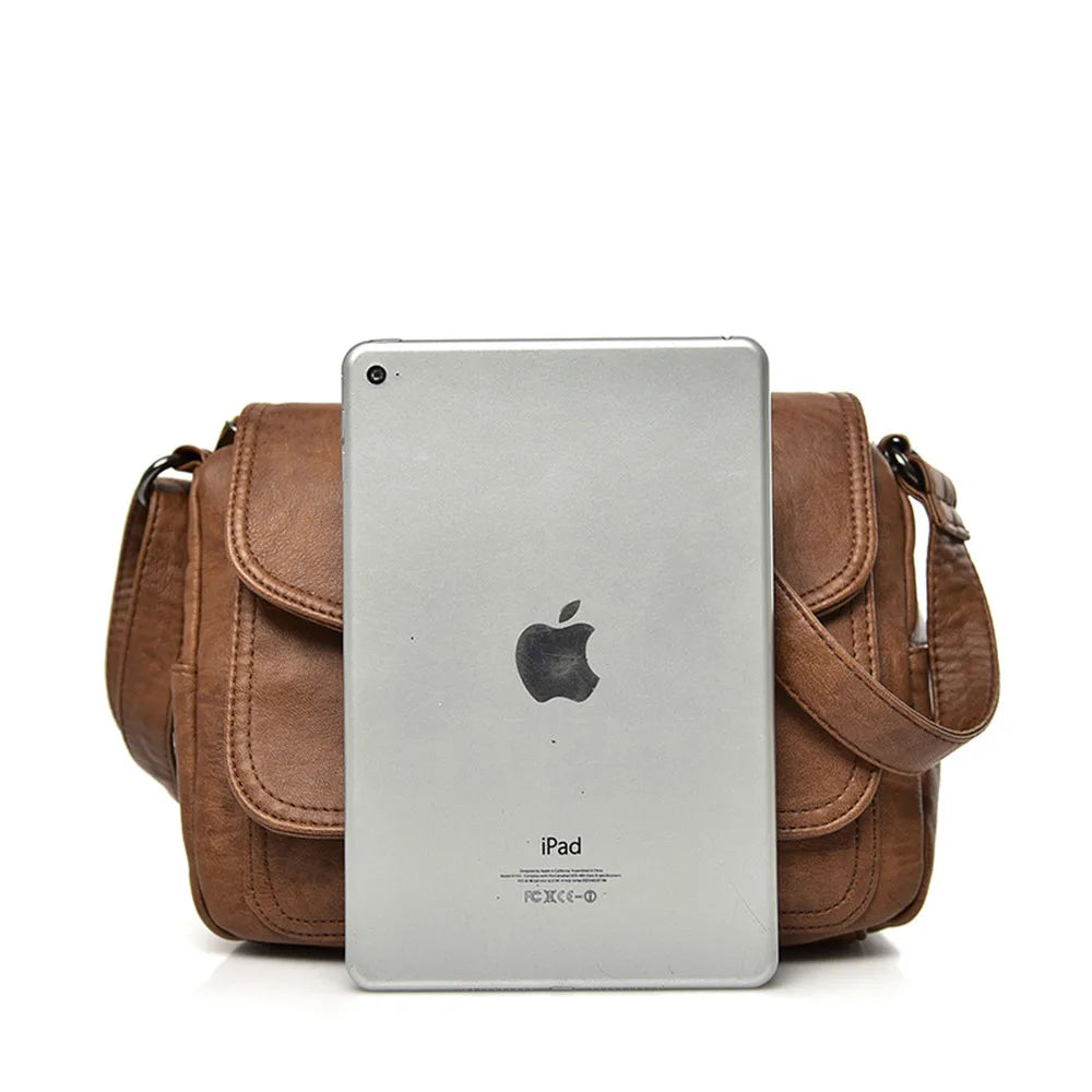 Vintage Soft Leather Women Shoulder Bags Handbags Women Bags