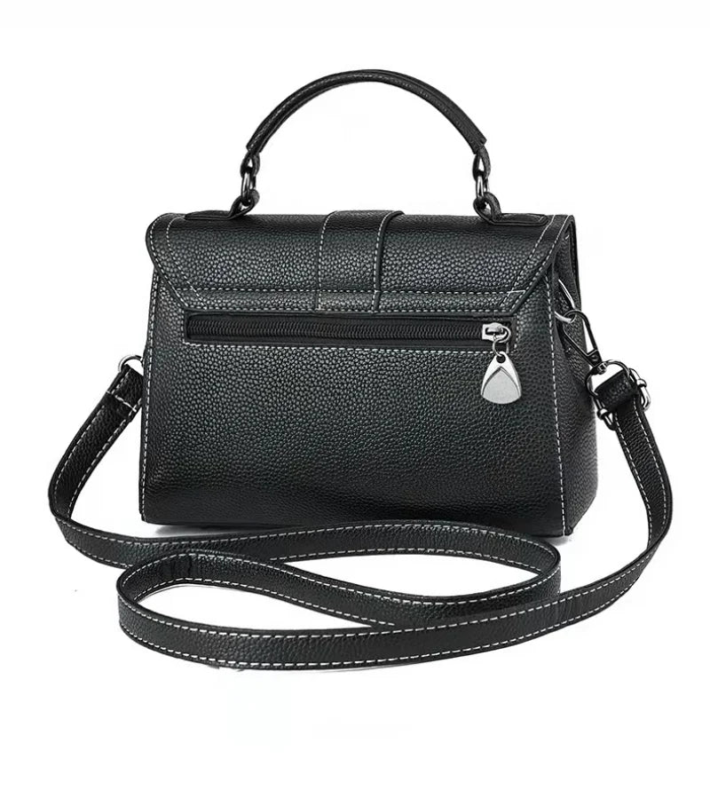 Vintage Soft PU Leather Shoulder Bag Handbag and Wallet Ladies Messenger