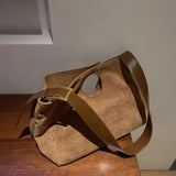 Vintage PU Leather Shoulder Bags Women Cross-body Totes All-match Handbags