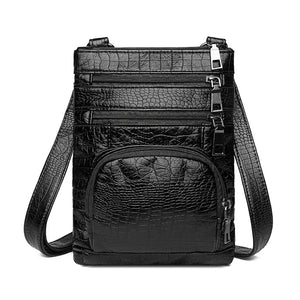 Vintage Soft Pu Leather Shoulder Bag Mini Crossbody Bag for Women
