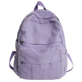 Vintage Canvas Women's Backpack Large Students School Bag Girls Travel