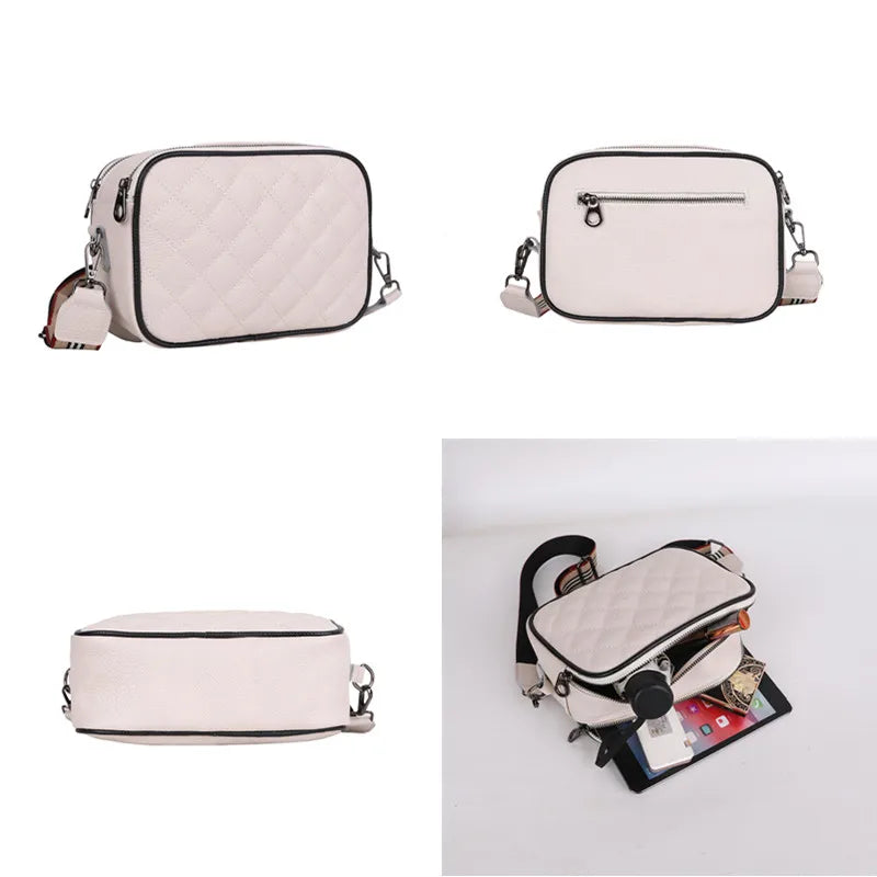 Vintage Leather Shoulder Crossbody Bags For Women