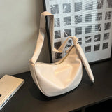Vintage Leather Crossbody Bag for Women Shoulder Handbag Lady Purse