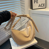 Vintage Leather Crossbody Bag for Women Shoulder Handbag Lady Purse