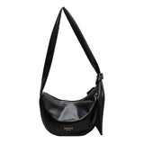 Vintage Leather Crossbody Bag for Women Shoulder Handbag Lady Purse