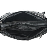 Vintage Leather Shoulder Bag Diamond Lattice Crossbody Purse