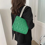 Vintage Square Bag Quilted Purse Small Crossbody Bags Handbag Tote Shoulder